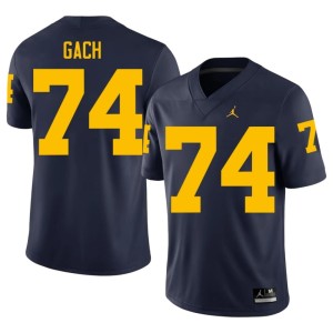 Navy College Football U-M #74 Avery Gach Alumni Mens Jersey 481017-513