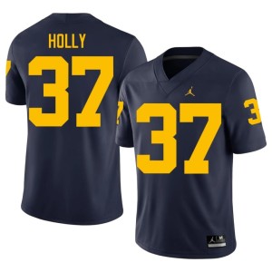 Navy MICH College Football Men's 2026-27 Julius Holly #37 Jerseys 741812-973