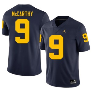 Navy College Football Official #9 MICH J.J. McCarthy Men Jerseys 734474-530