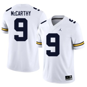 White Men Game #9 J.J. McCarthy U of M College Football Jerseys 580723-173
