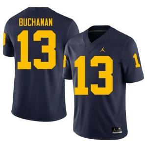 Navy MICH NCAA Men's #13 College Football JJ Buchanan Jerseys 595156-402